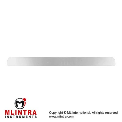 Abdominal Spatula Stainless Steel, 33 cm - 13" Blade Width 25 mm